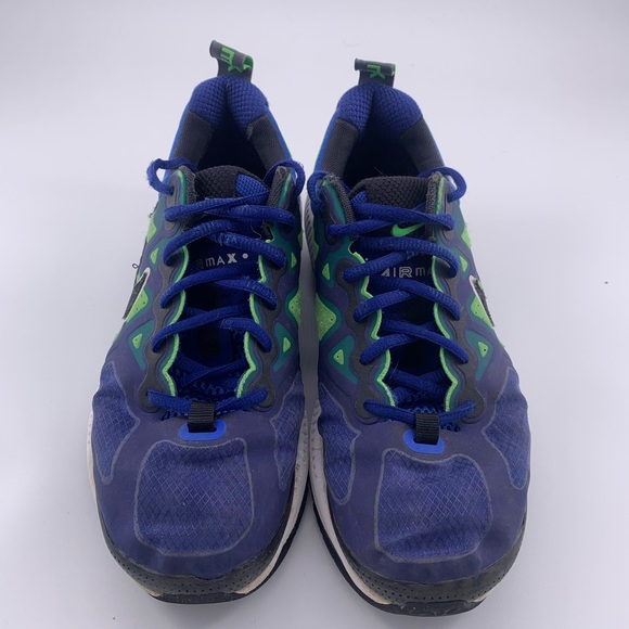 Nike Air Max Genome Royal Blue/ Green Sneakers Men’s 8 - Picture 3 of 7
